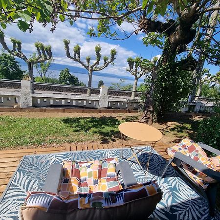 Appartement Cozy 2 Panoramique Lac Leman トノン・レ・バン エクステリア 写真