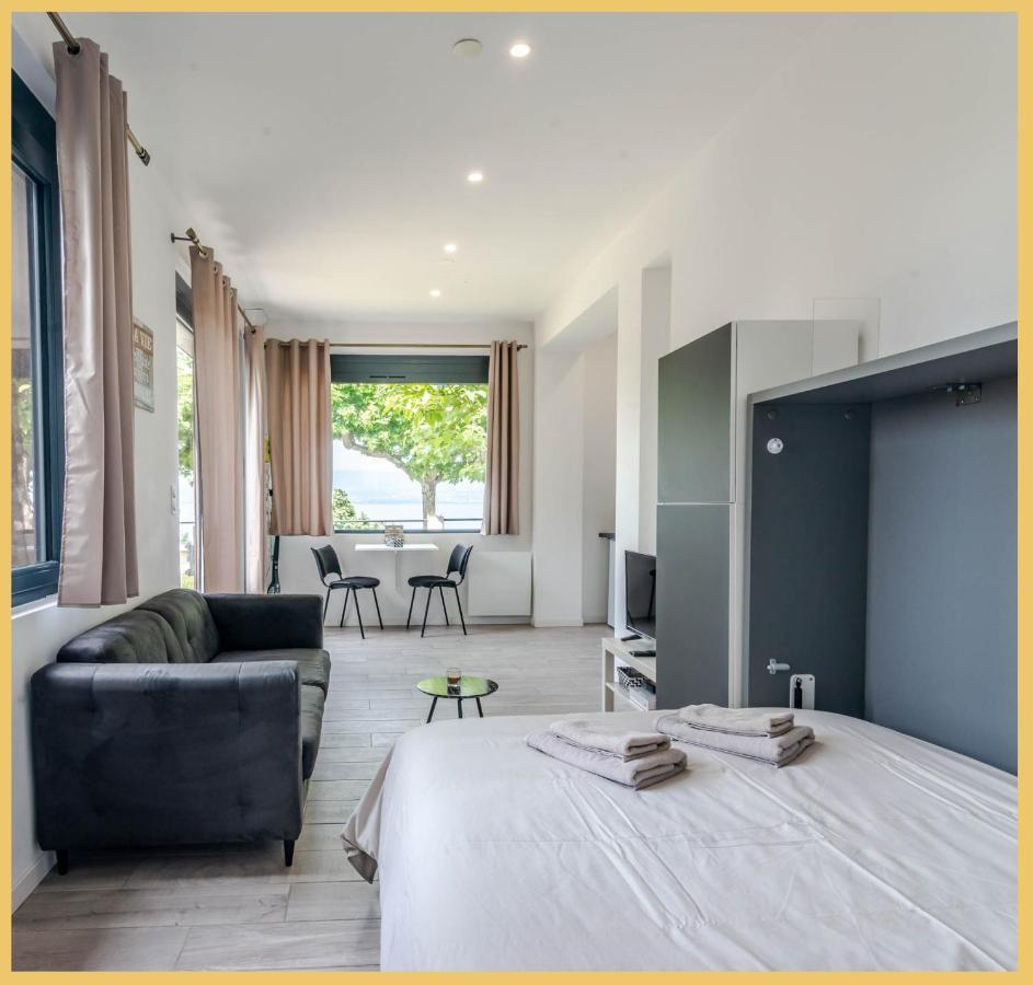 Appartement Cozy 2 Panoramique Lac Leman トノン・レ・バン エクステリア 写真