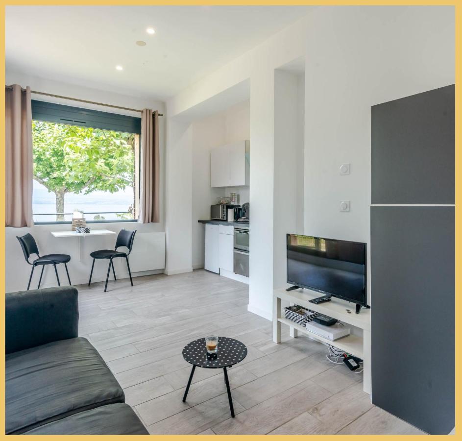 Appartement Cozy 2 Panoramique Lac Leman トノン・レ・バン エクステリア 写真